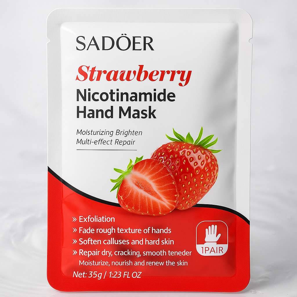 ماسک دست توت فرنگی - تصویر 2